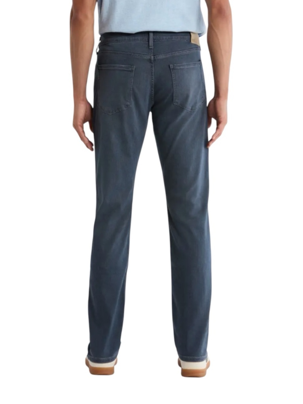 Paige Straight Fit Slim Lennox Jeans in Winthrop Slate Blue Size 34 - Picture 2 of 9